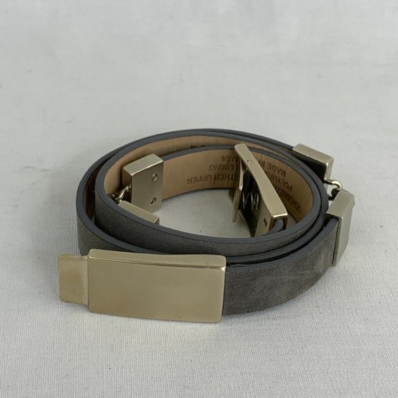 St Johns Italian Leather Fashion Waist Belt Sz L main image 6